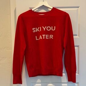 Frame Ski You Later Sweater-size Large
